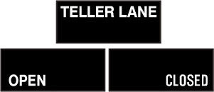 38985 (PHX1434GGR-B715) TELLER LANE | OPEN | CLOSED LED ... 277v wiring colors 